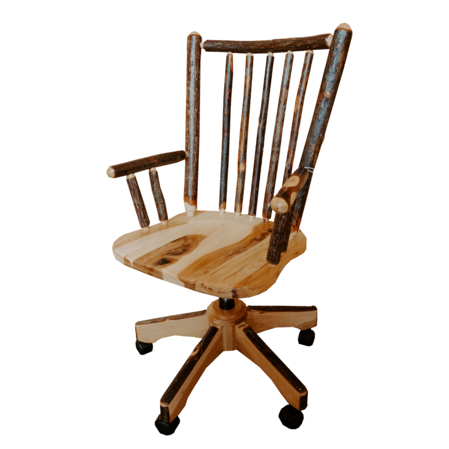 Office chair wood discount back